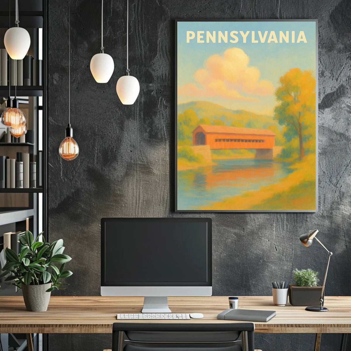 Pennsylvania Scenic Landscape Poster