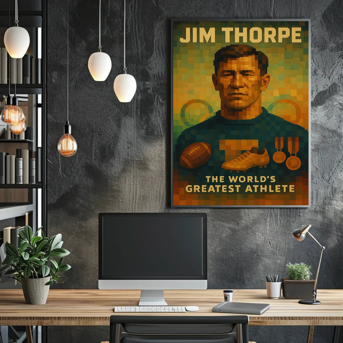 Celebrating Jim Thorpe Poster