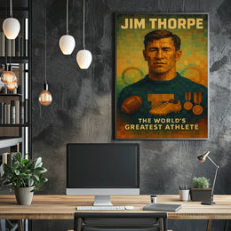 Celebrating Jim Thorpe Poster