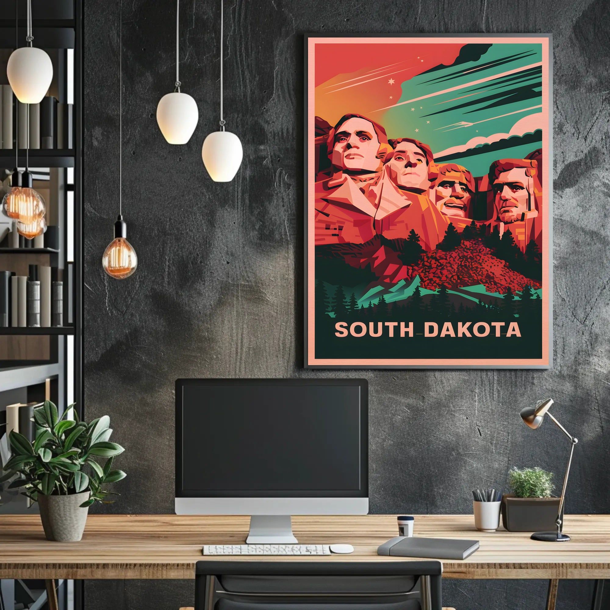 South Dakota Scenic Poster