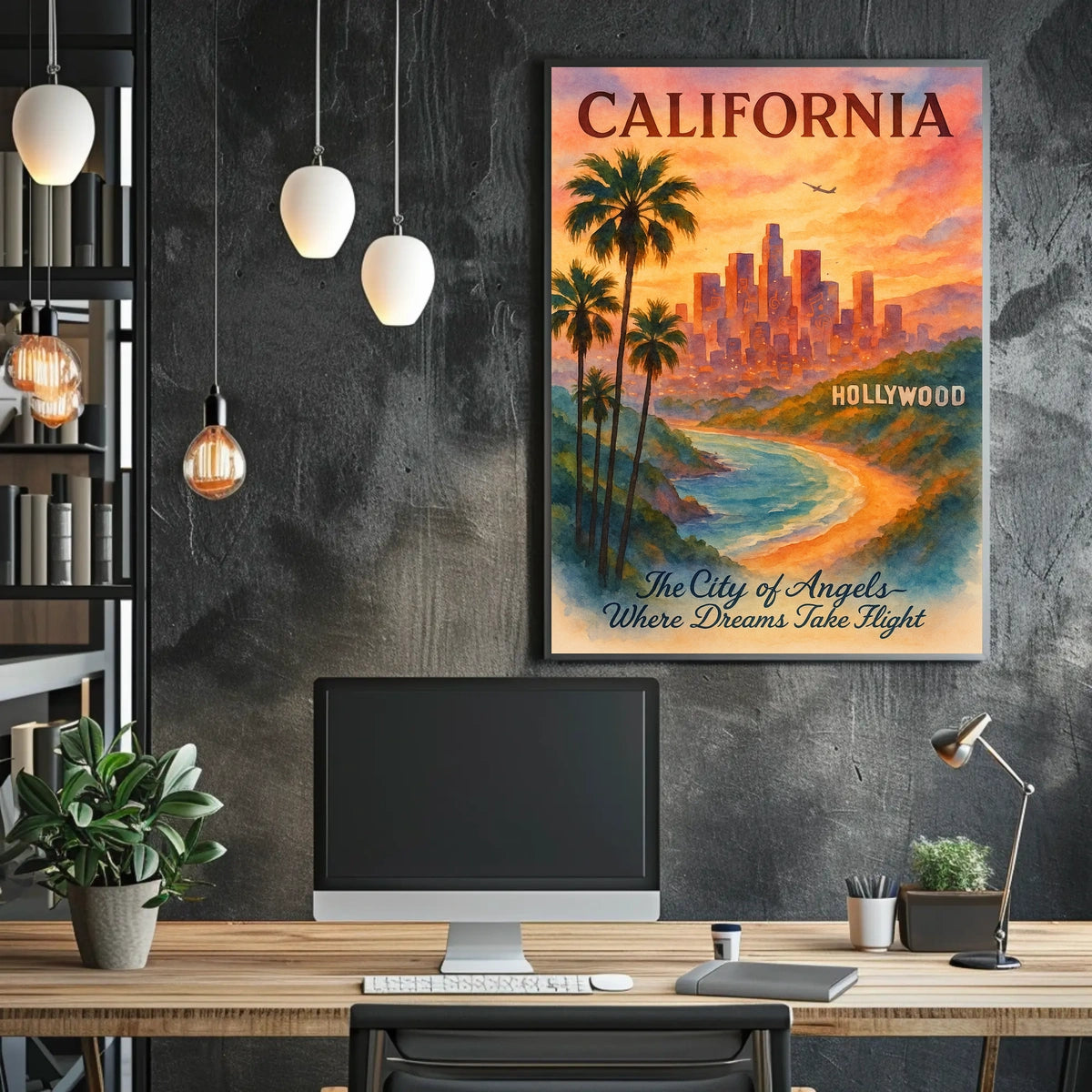 California Dreamscape Poster