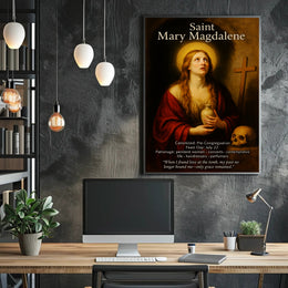Saint Mary Magdalene Poster PosterGoat