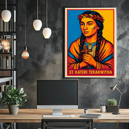 St. Kateri Tekakwitha Poster