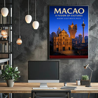 Macao A Fusion of Cultures Poster PosterGoat