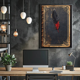 The Feathered Tome Poster