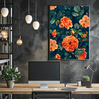 Floral Elegance William Morris Art Poster