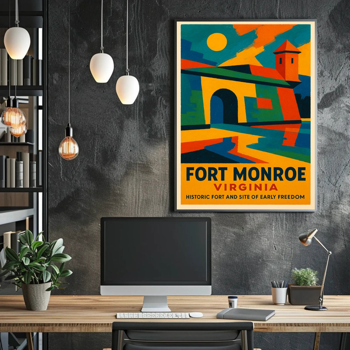 Fort Monroe, Virginia Poster