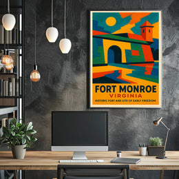Fort Monroe, Virginia Poster