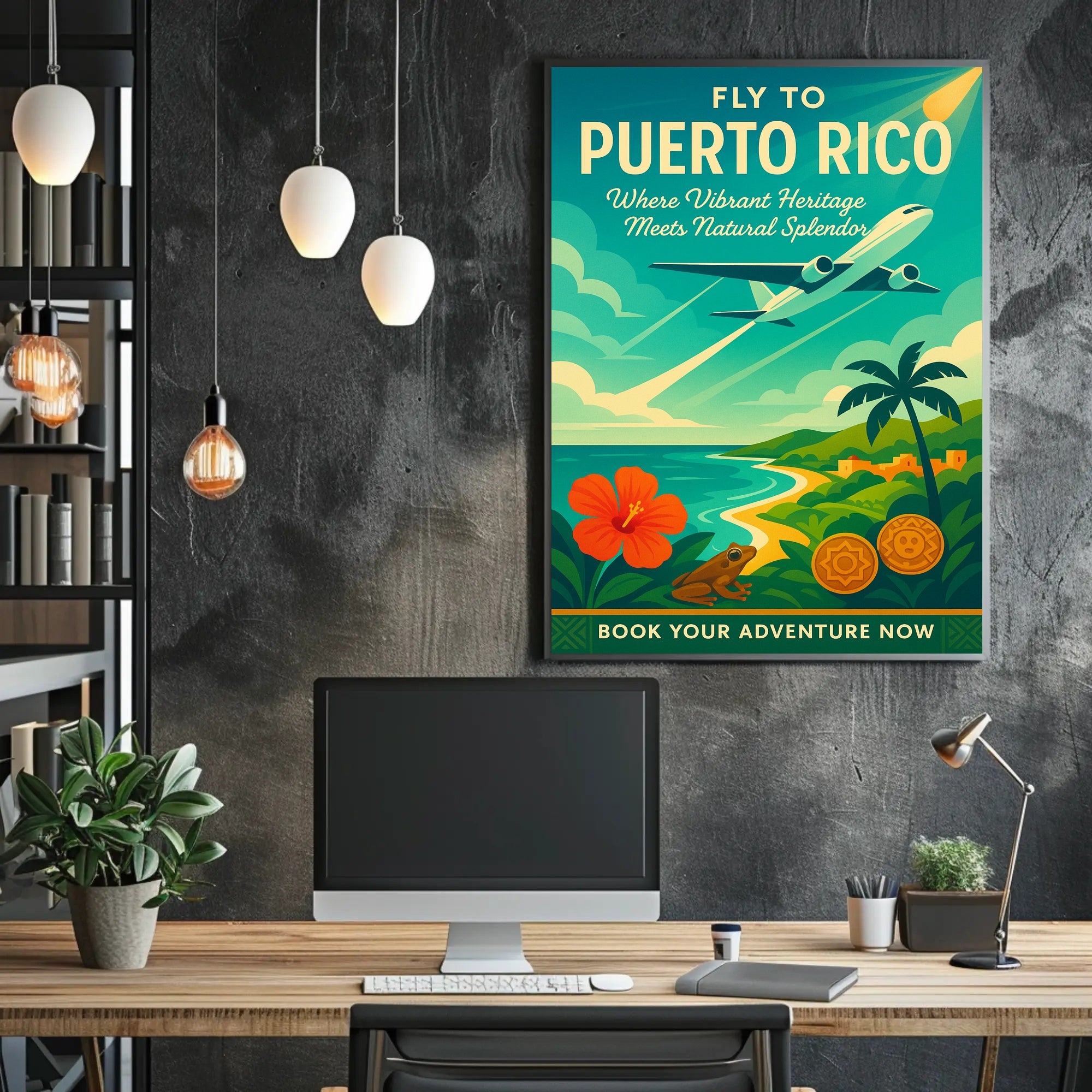 Discover Puerto Rico Poster