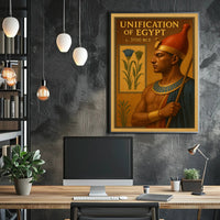 Unification of Egypt c. 3100 BCE Poster PosterGoat