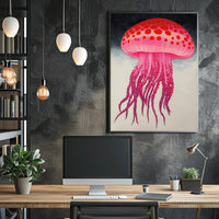 Ocean Life Poster Vibrant Marine Wall Art