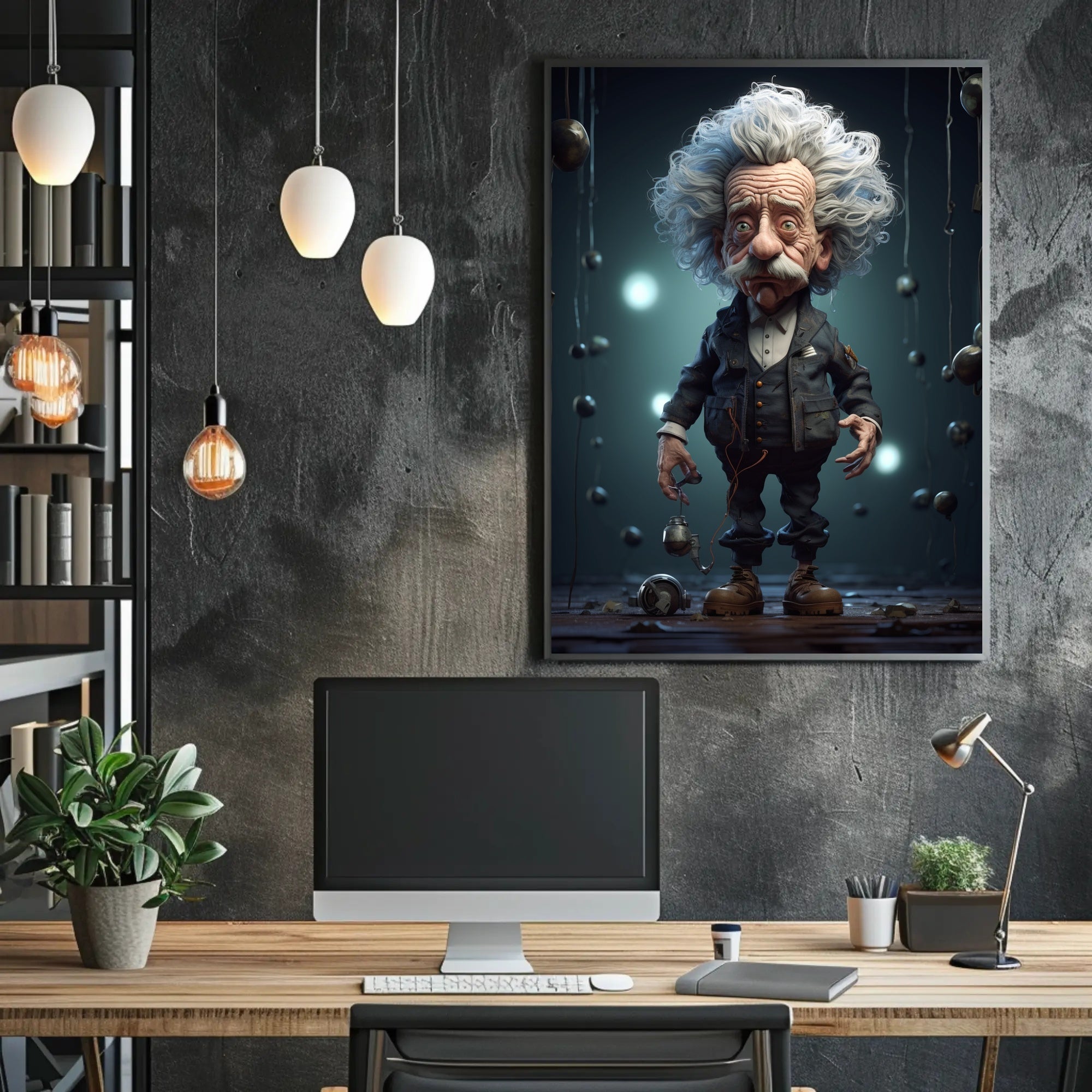 Whimsical Genius Poster PosterGoat