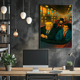 Presidential Road Trip Poster