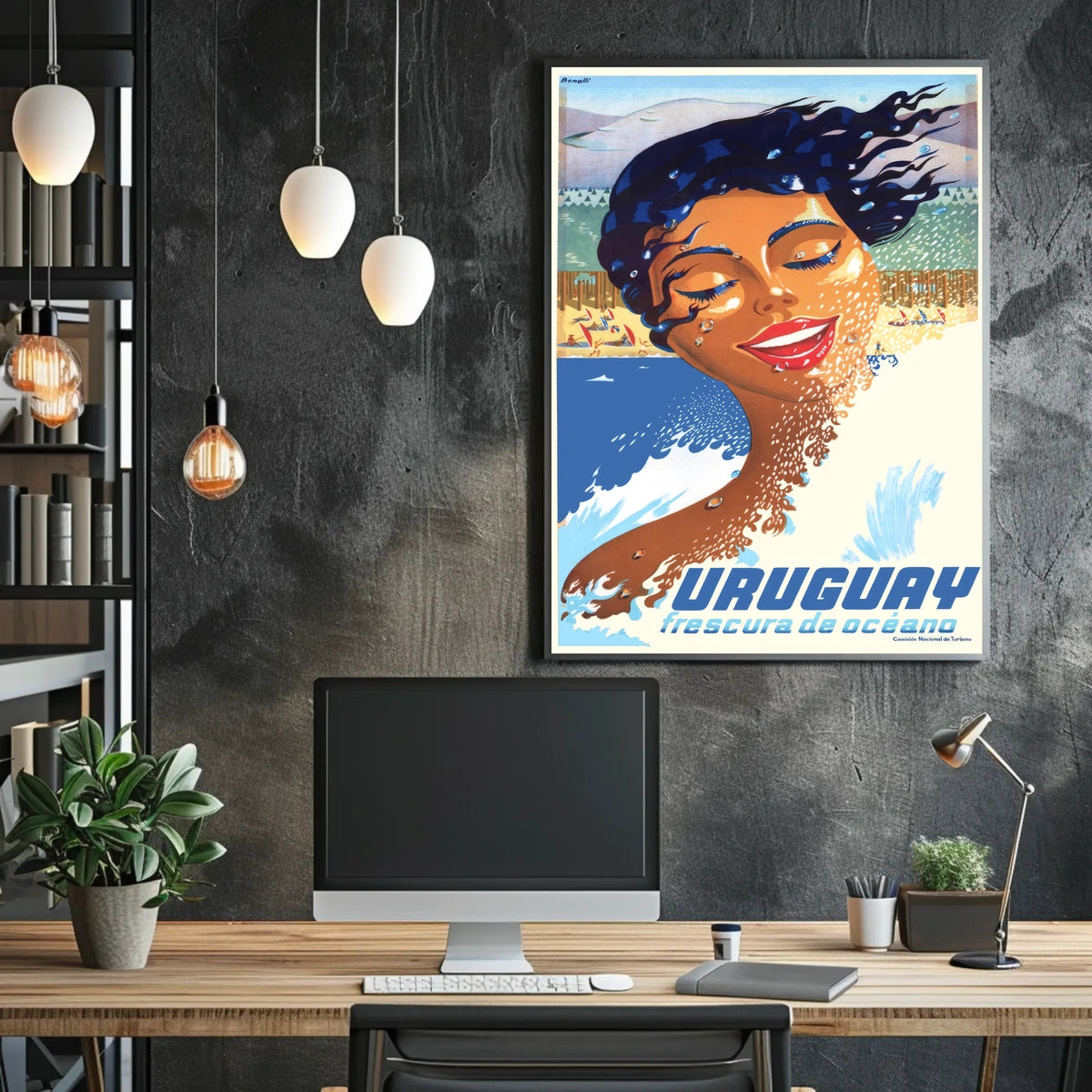 Uruguay Frescura De Océano Poster