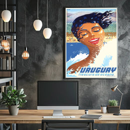 Uruguay Frescura De Océano Poster