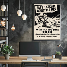 Retaliation and Patriotism in Wartime Poster PosterGoat