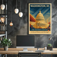 Washington, DC The Nations Capital Poster
