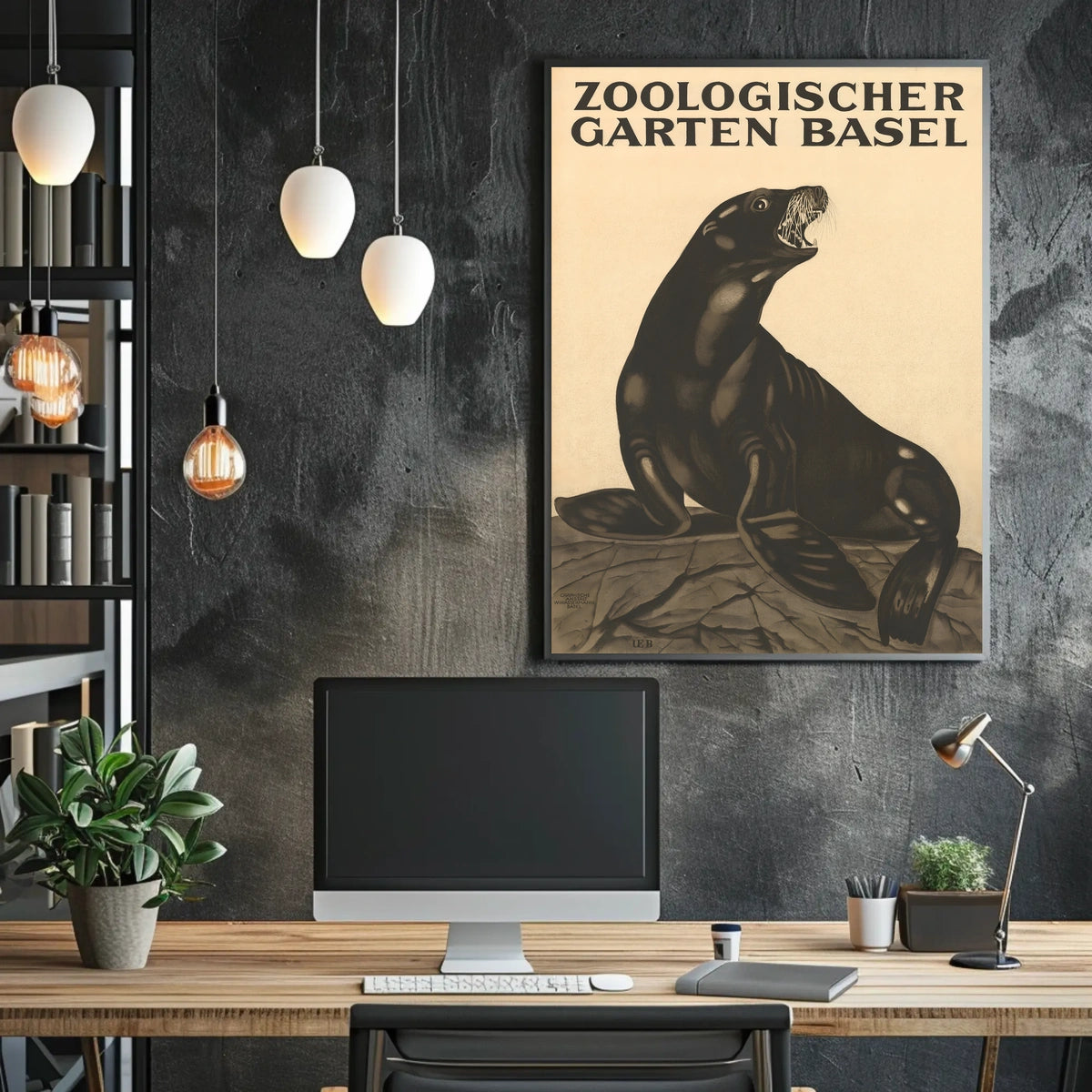 Zoologischer Garten Basel Poster