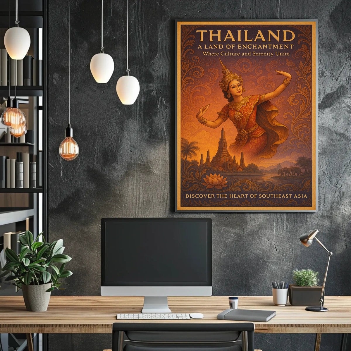 Thailand A Land Of Enchantment Poster