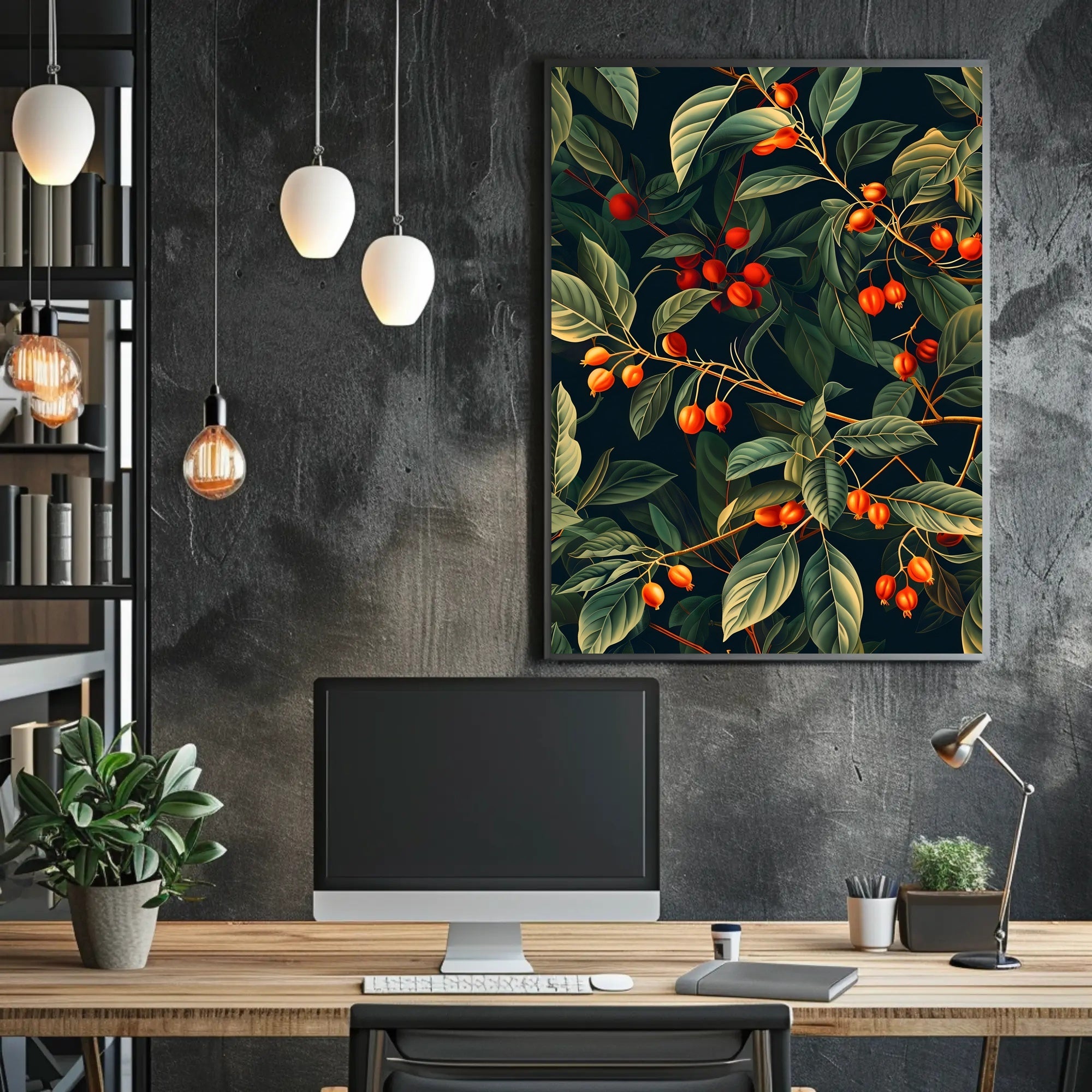 Botanical Elegance Wall Art Print