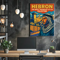 Hebron The Most Troubled City in Palestine Poster