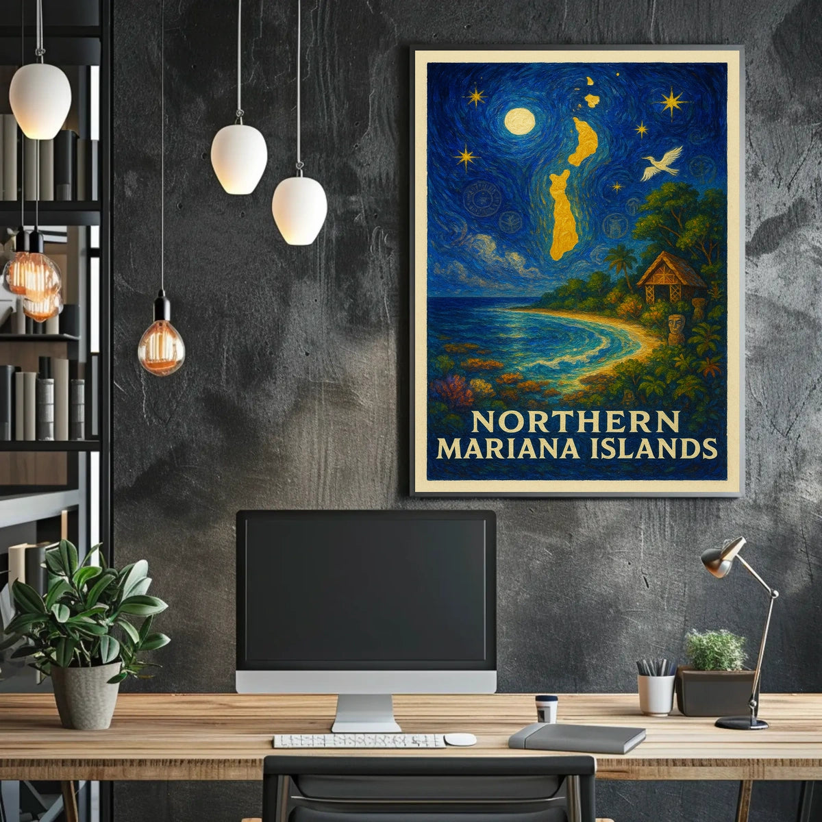 Northern Mariana Islands Travel Poster