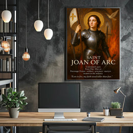Saint Joan of Arc Poster PosterGoat