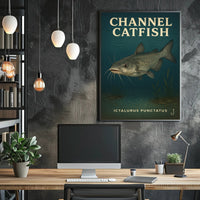 Channel Catfish Poster PosterGoat