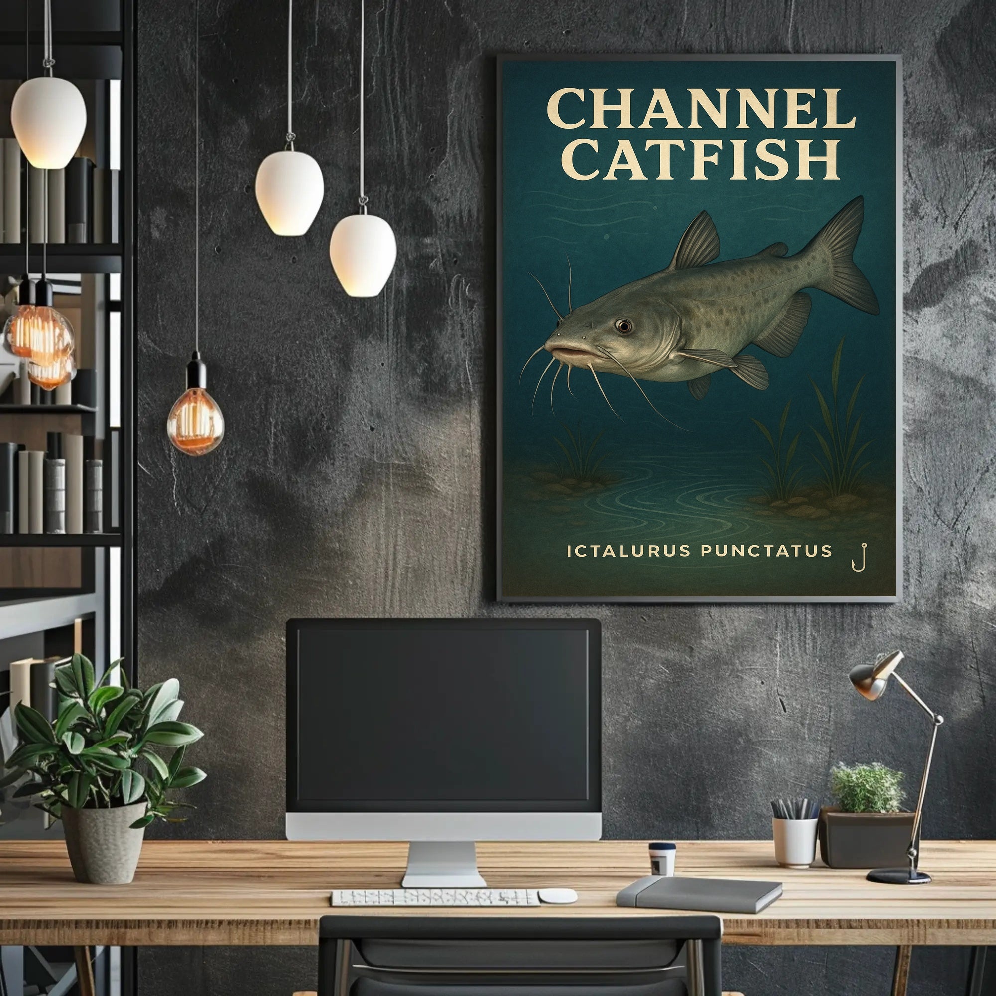 Channel Catfish Poster PosterGoat