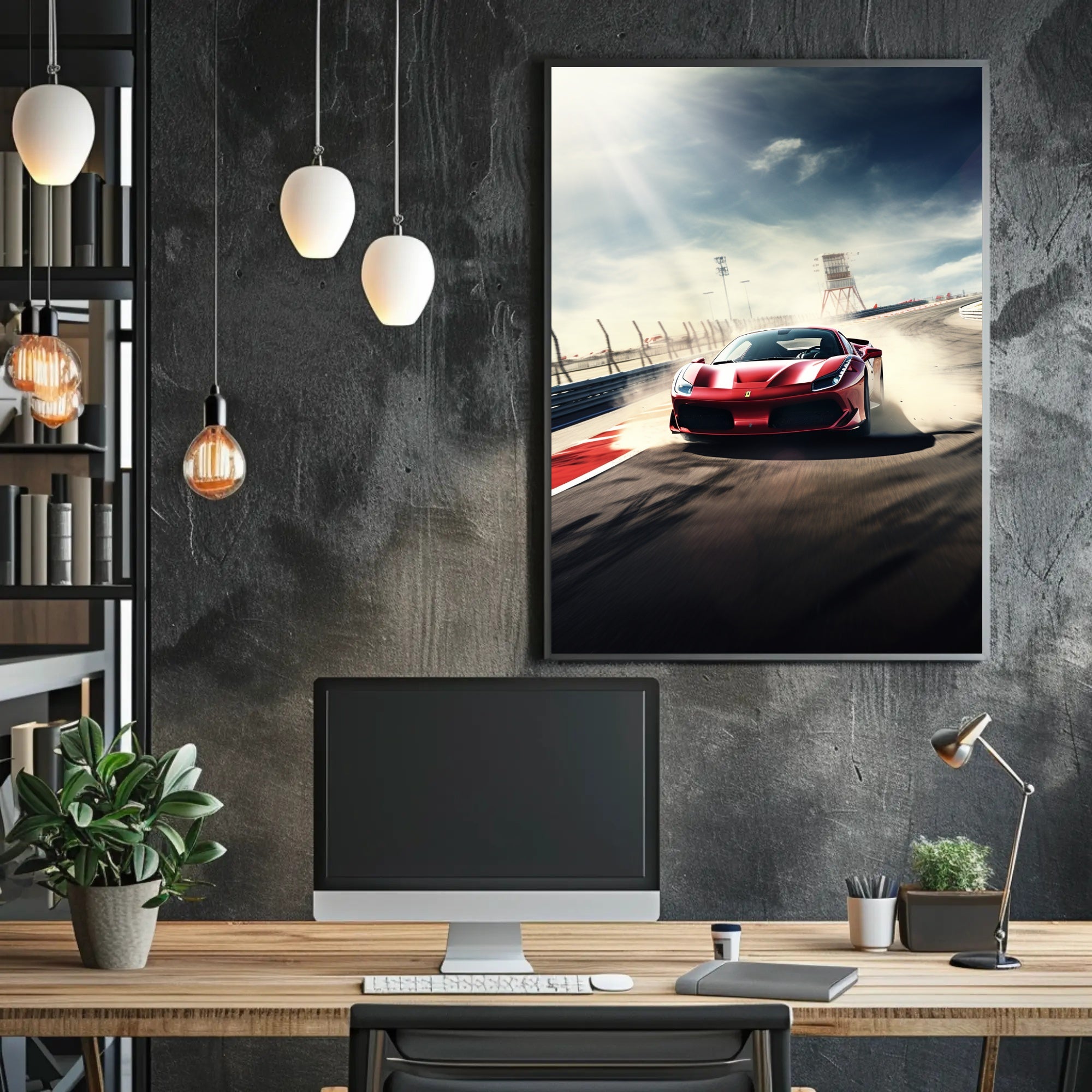 High-Speed Thrills Poster PosterGoat