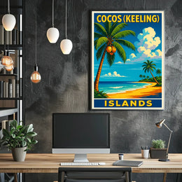Cocos (Keeling) Islands Poster