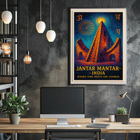 Jantar Mantar Cosmic Poster Wall Art Print