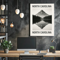North Carolina Reflections Poster