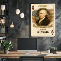 John Adams Second President History Print Legacy Poster