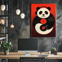 Panda Dj Vibes Poster