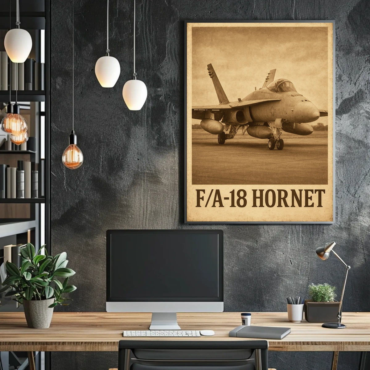 FA-18 Hornet Poster