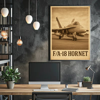 FA-18 Hornet Poster