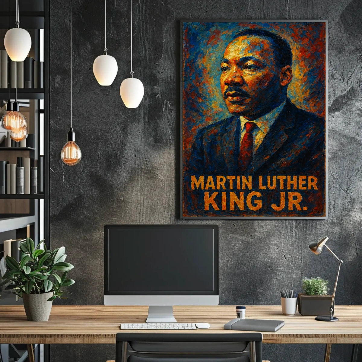 Martin Luther King Jr. Portrait Poster