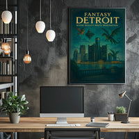 Fantasy Detroit Poster