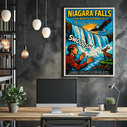 Niagara Falls The Mighty Cataracts Poster PosterGoat