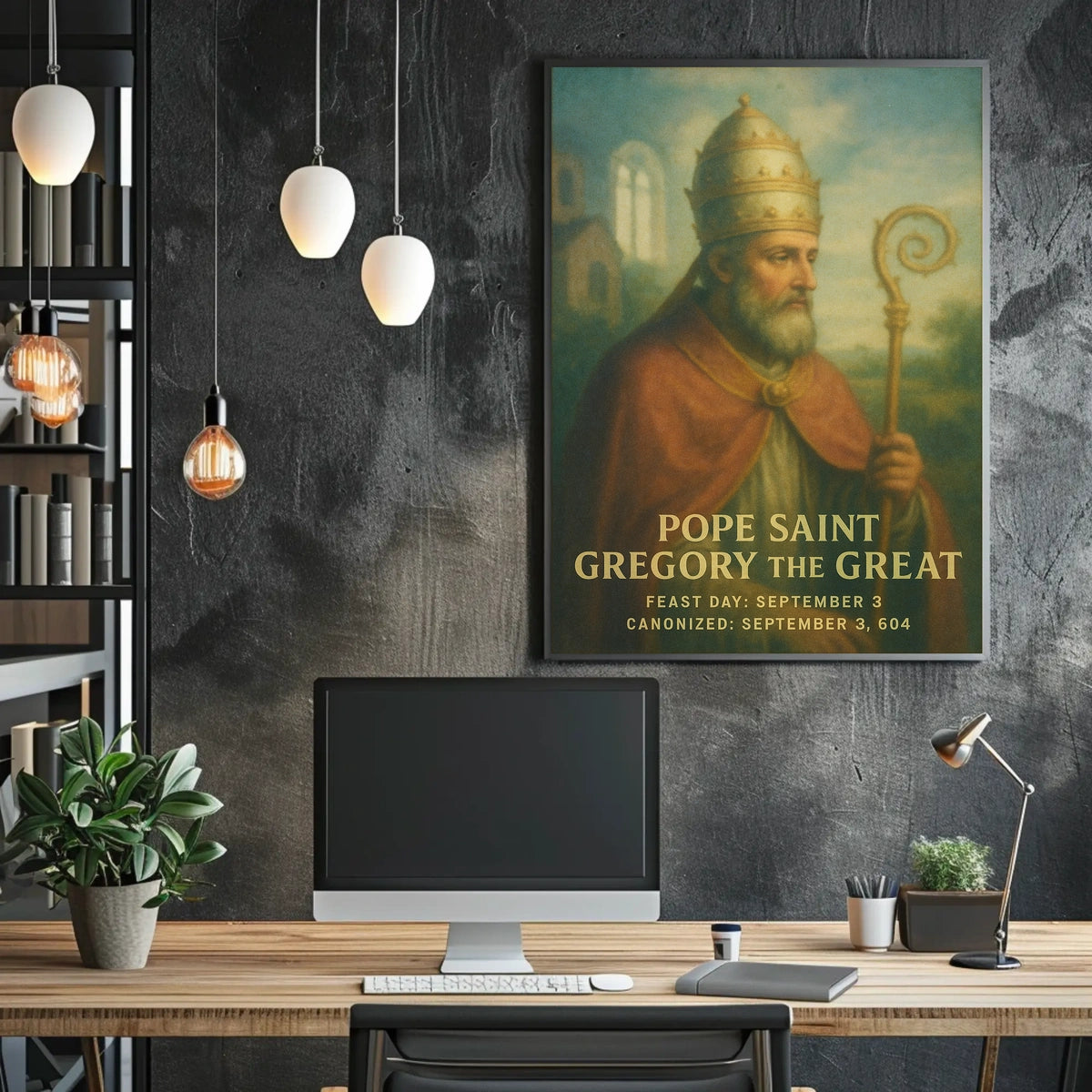 Pope Saint Gregory The Great Poster