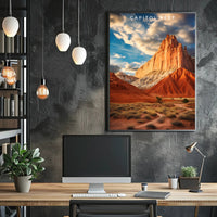 Capitol Reef Majestic Landscape Poster Print