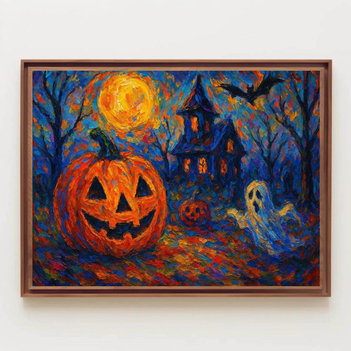 Halloween Night Fantasy Gothic Wanderlust Poster