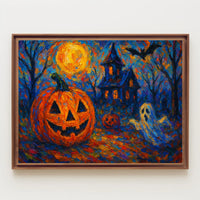 Halloween Night Fantasy Gothic Wanderlust Poster