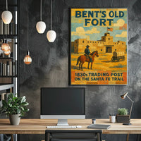 BentS Old Fort 1830S Trading Post Poster
