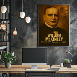 William Mckinley Presidential Era Poster