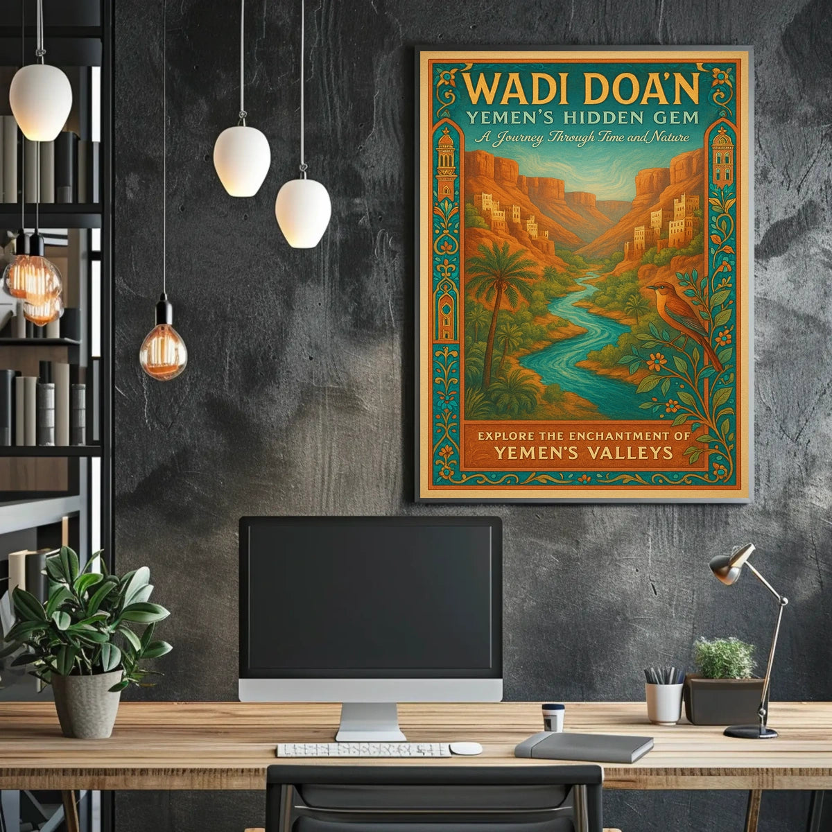 Wadi Doan YemenS Hidden Gem Poster