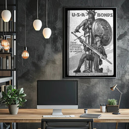 Third Liberty Loan Campaign Poster PosterGoat