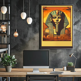 Ancient Pharaoh Art Poster