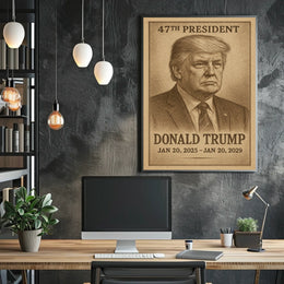 Donald Trump 47Th President Poster